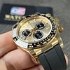 Rolex Cosmograph New Daytona 126518LN Yellow Gold Oysterflex with Champagne Dial 4131 movement