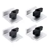 4Pcs T Track Stop Block Bi-Directional Short Stop Kit Woodworking Bench Top Jig
