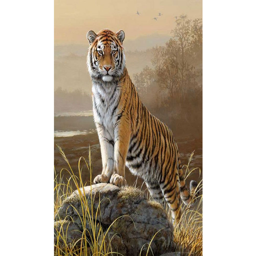 

Northeast Tiger - Round Drill Diamond Painting - 50*70CM (Big Size), 501 Original