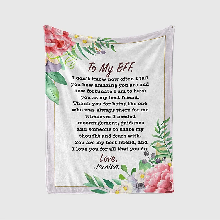 BlanketCute-Personalized Love Letter Blanket | 02
