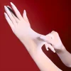 Sexy Gloves High Elastic Ultra-Thin Oil Shiny Seamless Invisible Medium Tube Long Sleeve Porno Clubwear