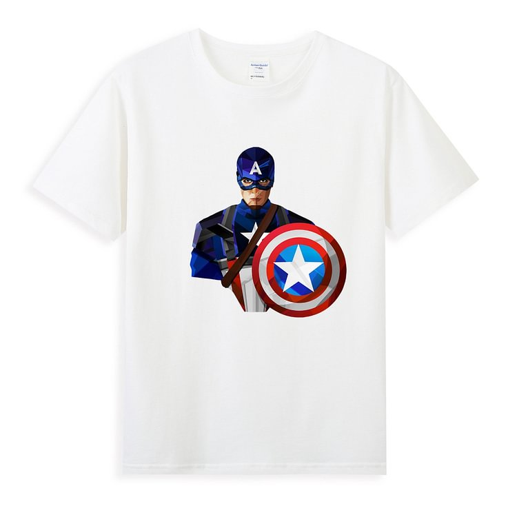 Captain America T-Shirts Superhero Marvel T-Shirts