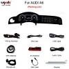 AUDI A6 2005-2012 Jahr 12,3 Zoll / 10,25 Zoll Android Dual Screen Display mit digitalem Cluster Panel