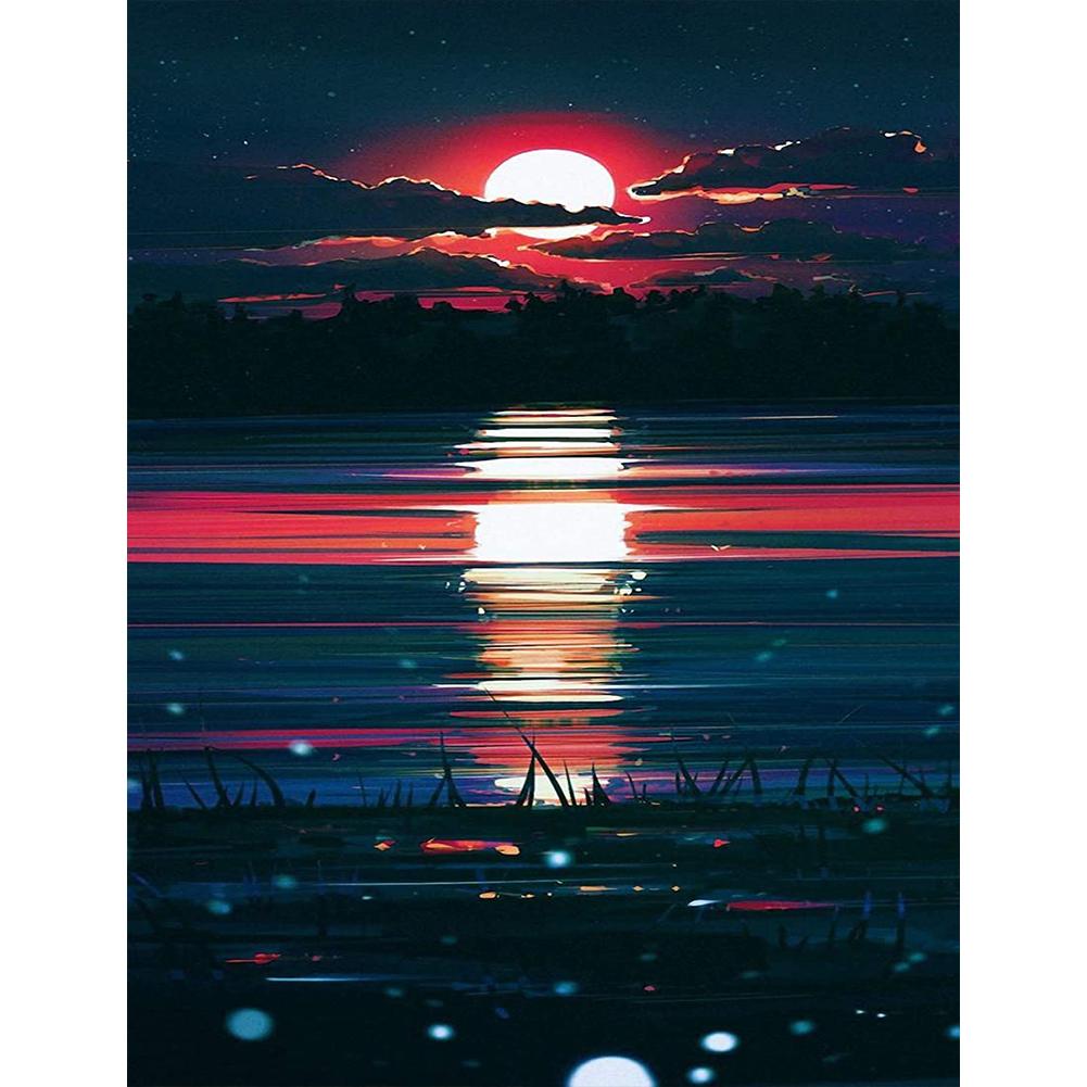 

Seaside Sunset - Round Drill Diamond Painting - 30*40CM, 501 Original