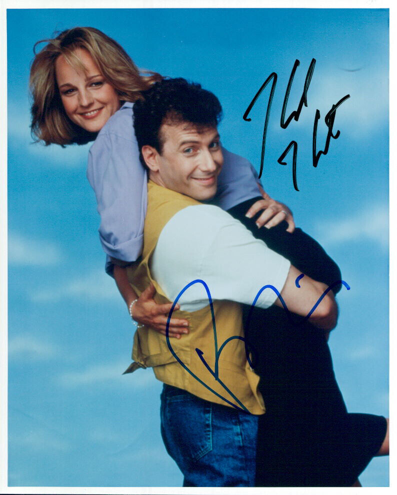 Mad About You (Helen Hunt & Paul Reiser) signed authentic 8x10 Photo Poster painting COA