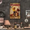 Well Behaved Women Rarely Make History - Vintage Metal Signs - 20*30cm/30*40cm - Western