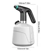 2L Agriculture Electric Sprayer USB Rechargeable Pesticide Garden Sprayer