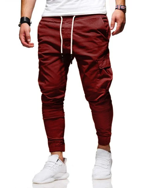 New Fashion Casual  Jogger Fitness Bodybuilding Gyms Pants Sweatpants Trousers