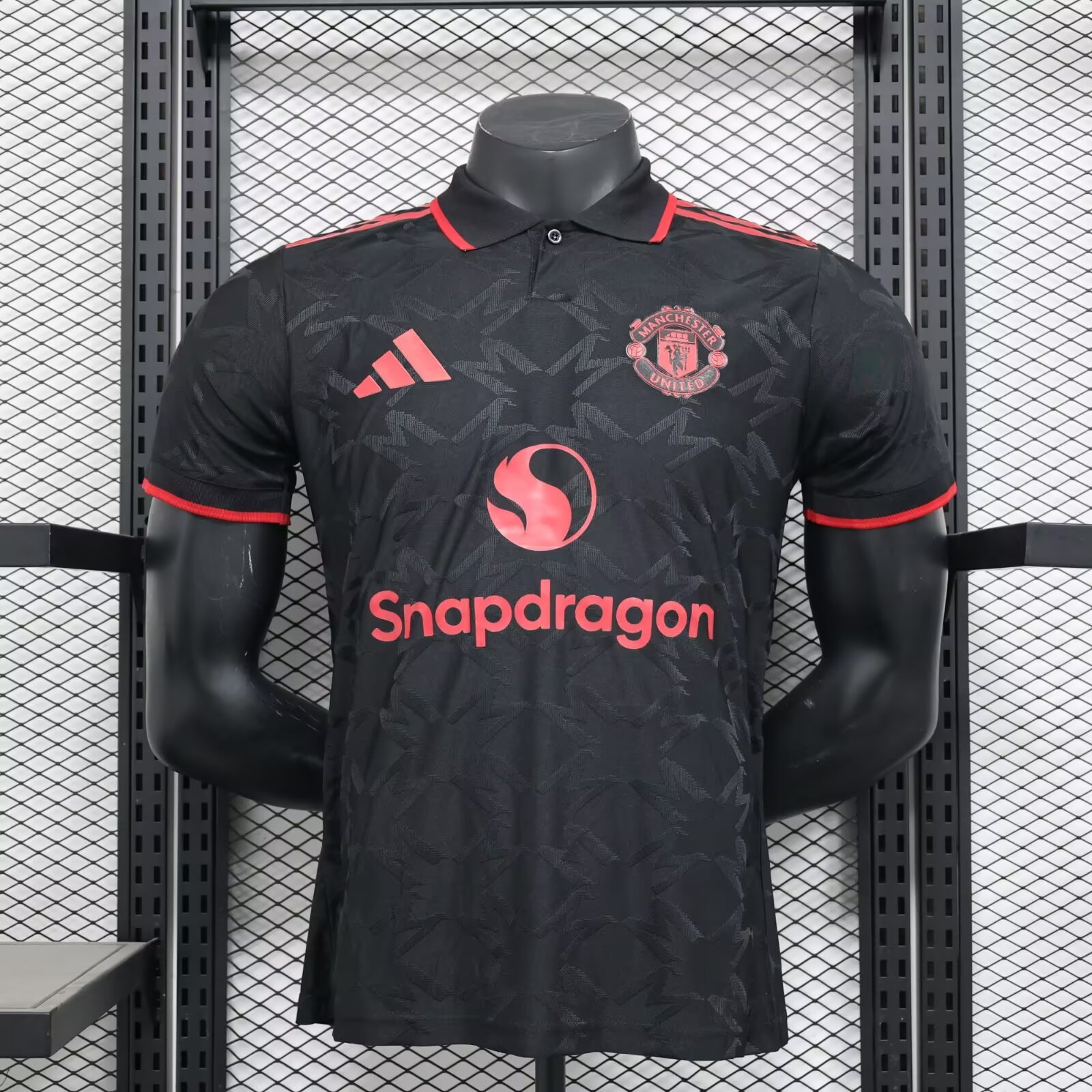 2025/2026 Player Version Manchester United Special Edition Black Football Shirt 1:1 Thai Quality mysite