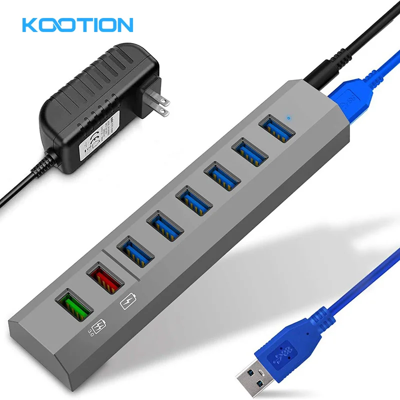 KOOTION 8-Port USB 3.0 Hub