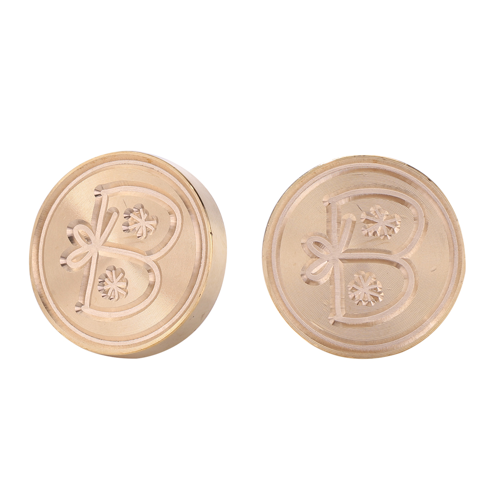 

25mm Alphabet Letters B Wax Sealing Stamp Head - Wax Seal Stamp, 501 Original