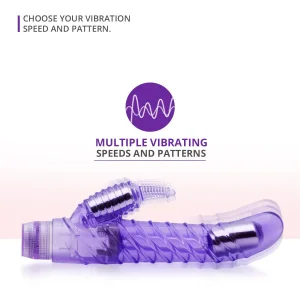 Crystal Laced G Dual Waterproof Vibrator Mini Rabbit Vibrator