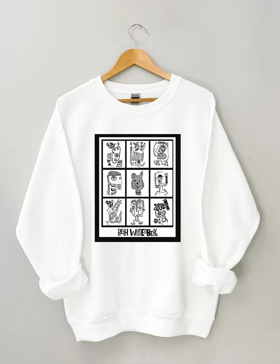 Beth Wittenberg Celebratory Doodle Sweatshirt