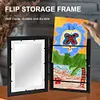 2pcs Kids Artwork Picture Frame with Mat for Kids Drawings Artworks Art Projects