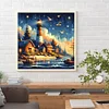 Diamond Painting-DIY Full Round Drill Lighthouse(40*40CM)