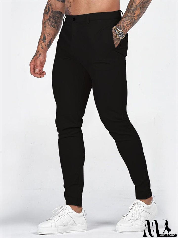 MidiSono - Men's Spring Casual Slim Fit Skinny Pants