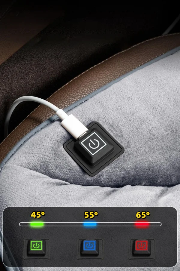 Graphene Car Winter Heating Seat Cushion