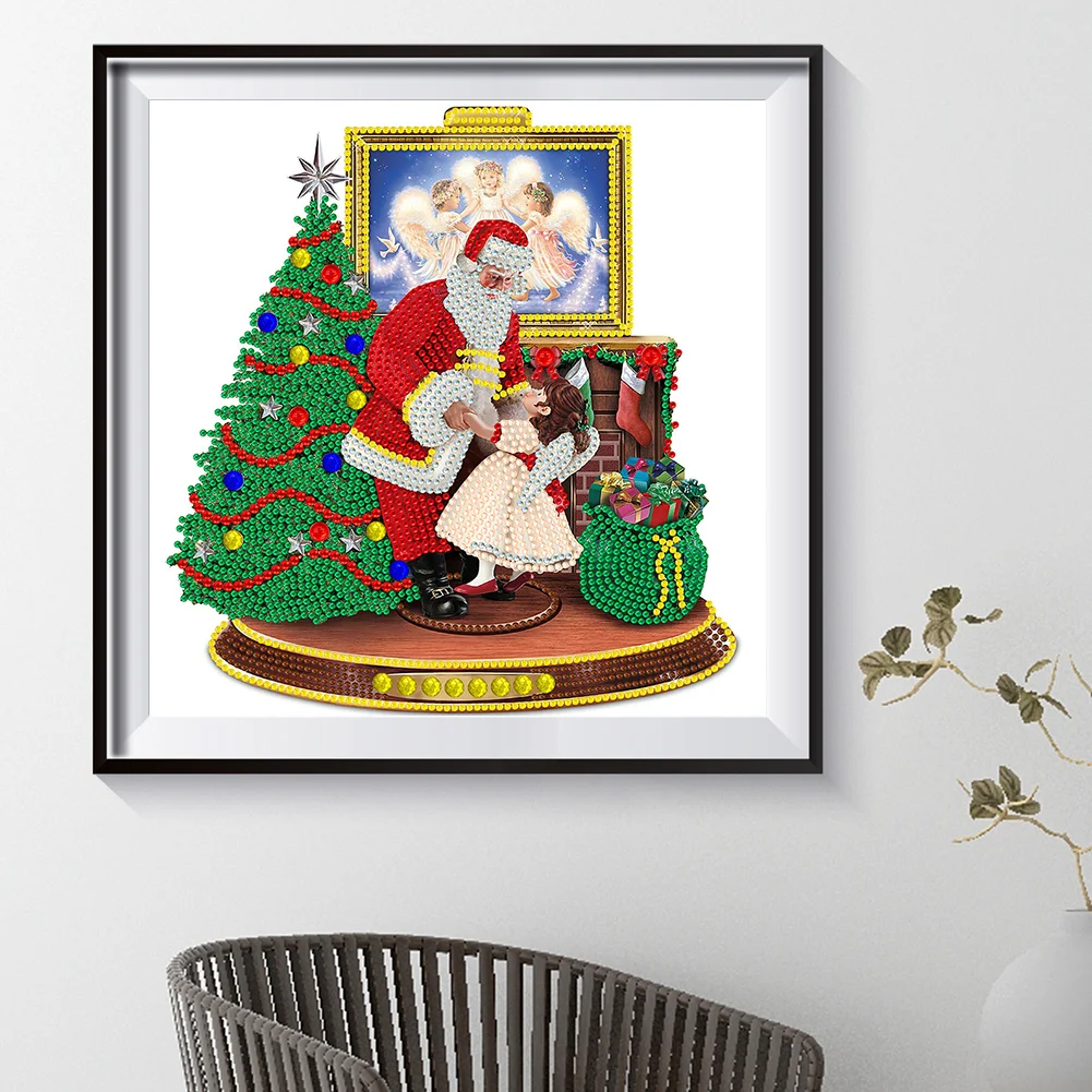 Special Shape Diamond Painting 30*30cm - Santa Claus