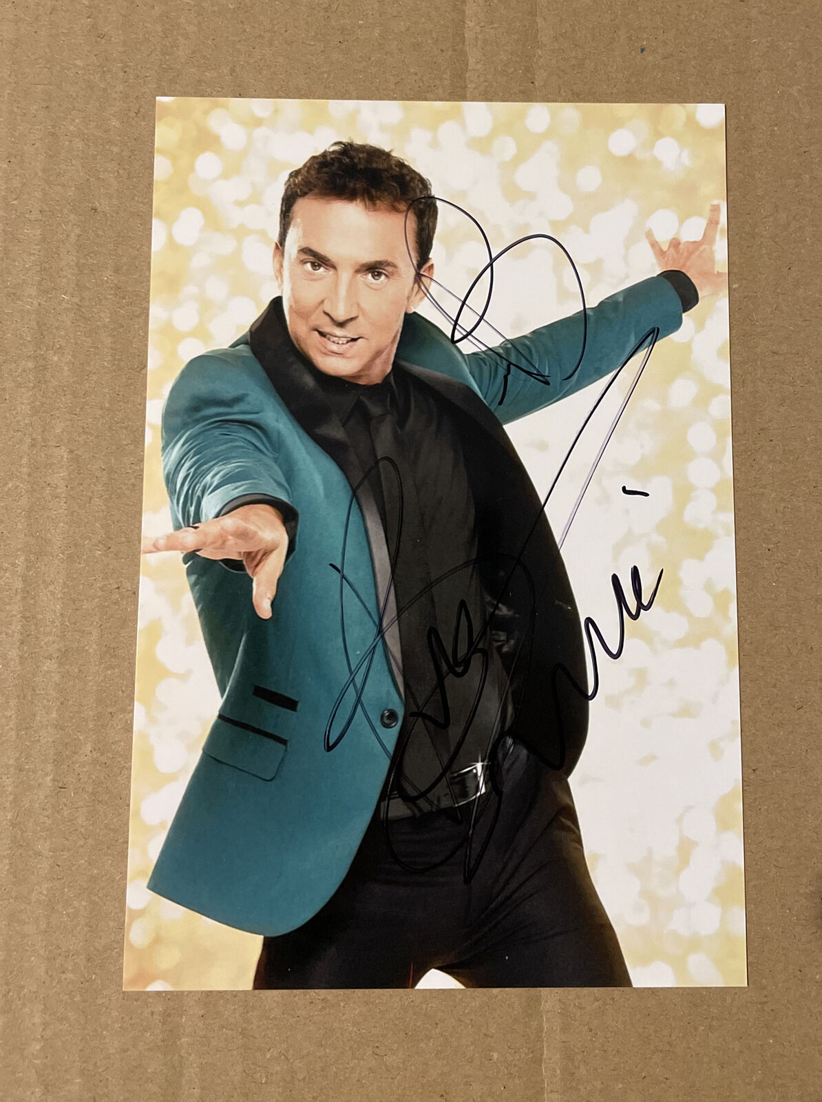 Bruno Tonioli HAND SIGNED 6x4 Photo Poster painting Autograph Strictly Come Dancing Judge TV BBC