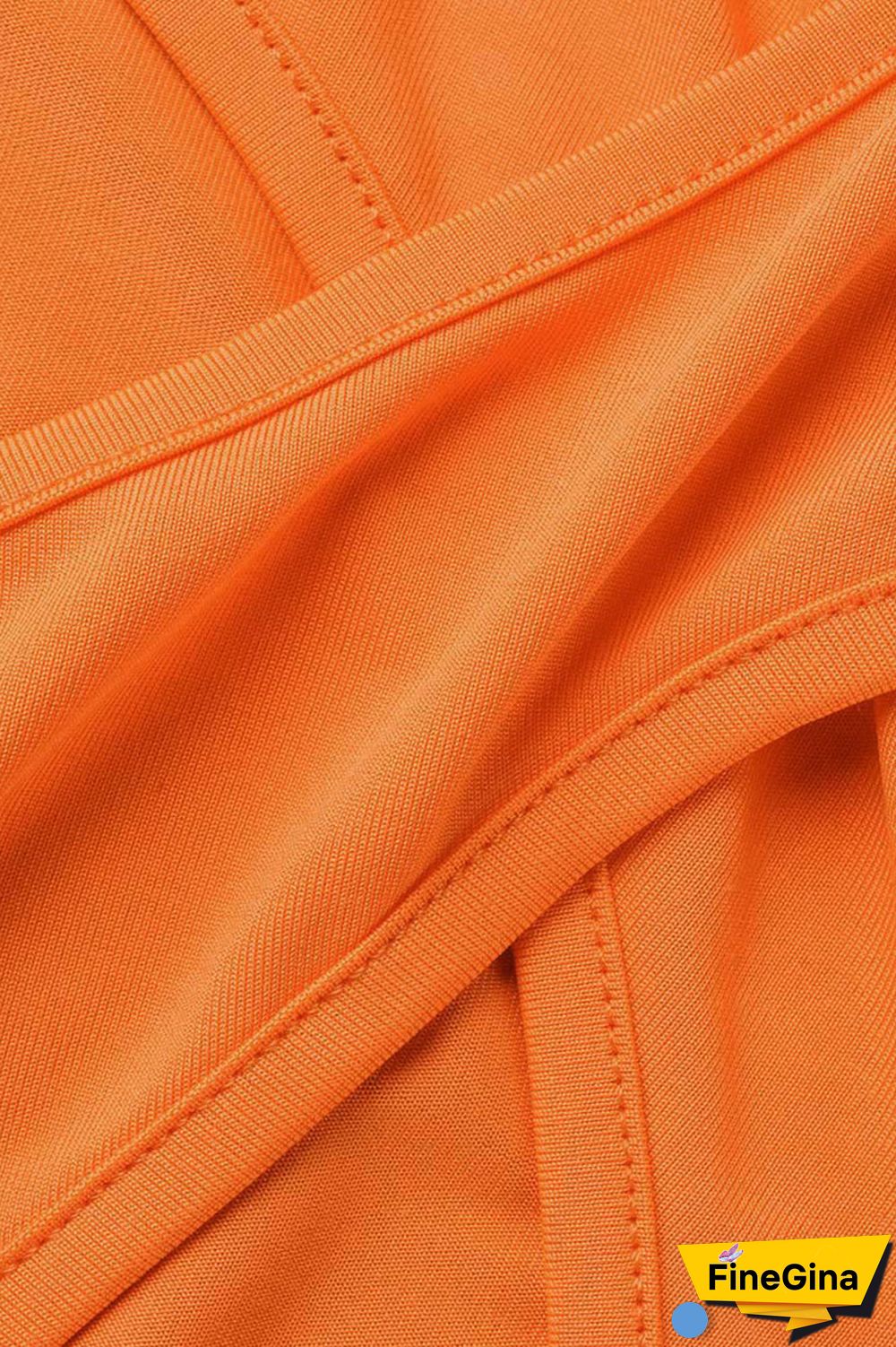 White Sexy Solid Hollowed Out Patchwork V Neck Short Sleeve Two Pieces