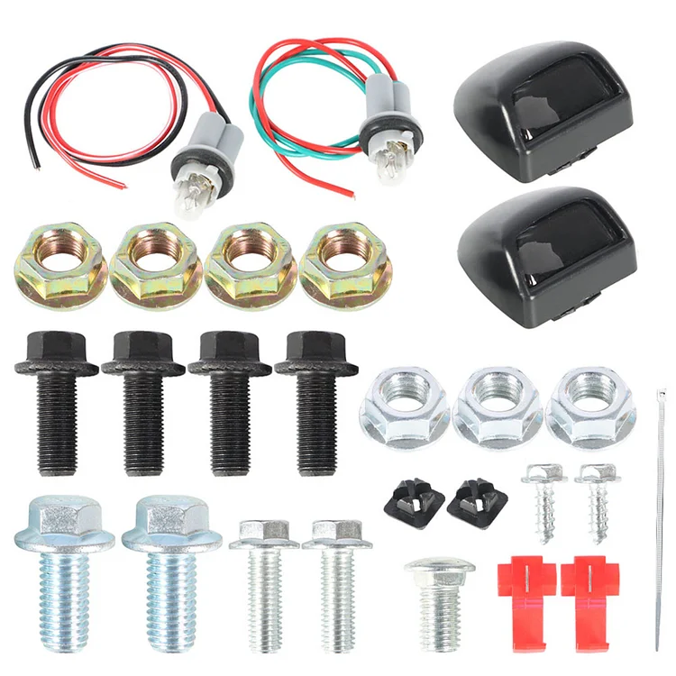 Silscvtt Black Steel Rear Step Bumper With Parking Assist Sensor Holes Replacement for 2007-2013 Silverado 1500 Sierra 1500 GM1103149