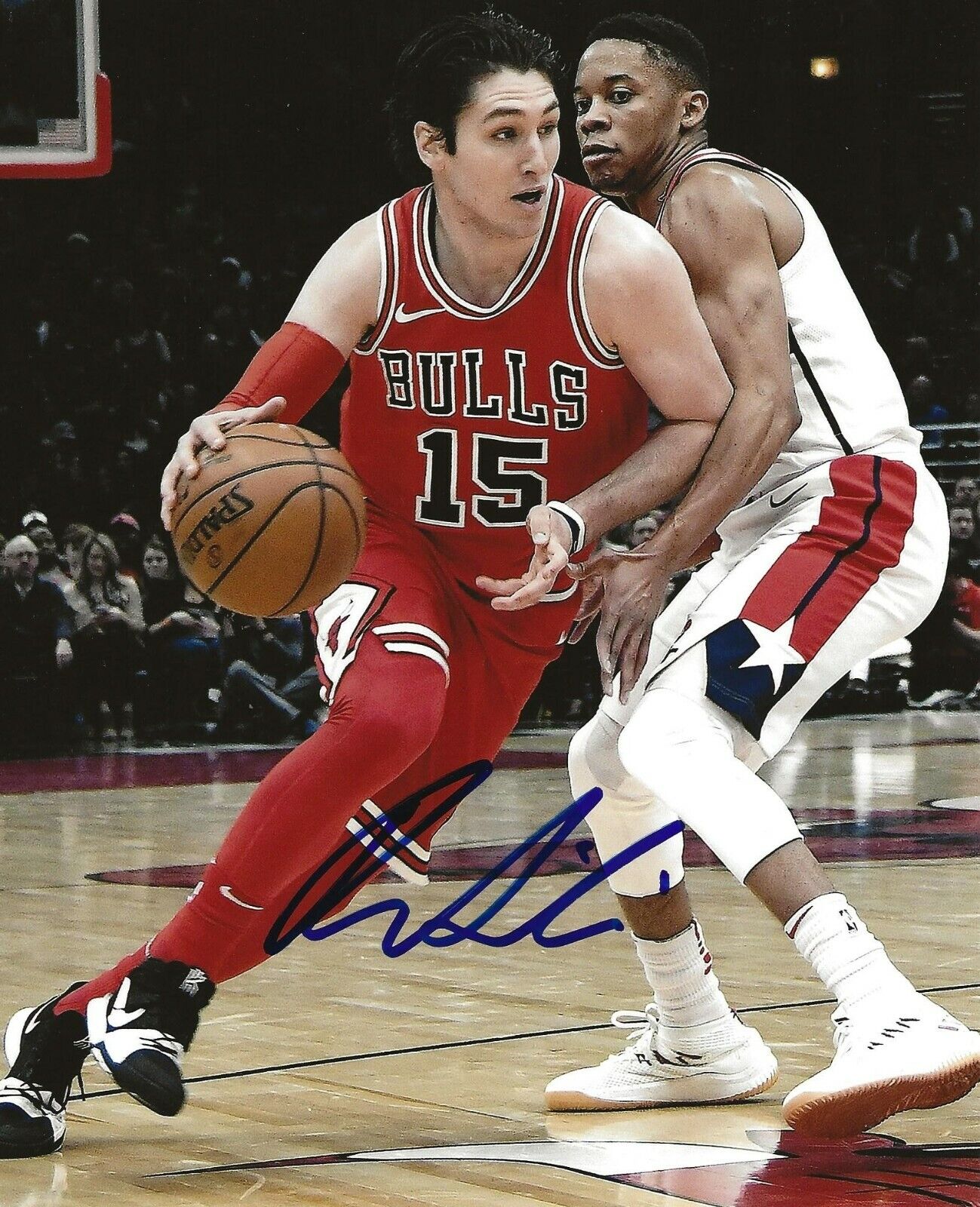 Ryan Arcidiacono signed Chicago Bulls 8x10 Photo Poster painting autographed 4