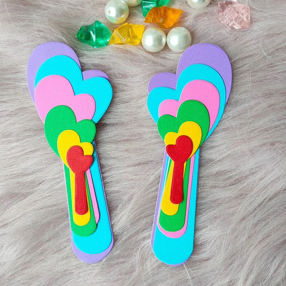 New 6 Pcs Arm or hand metal cutting die mould scrapbook decoration embossed photo album decoration card making DIY handicrafts