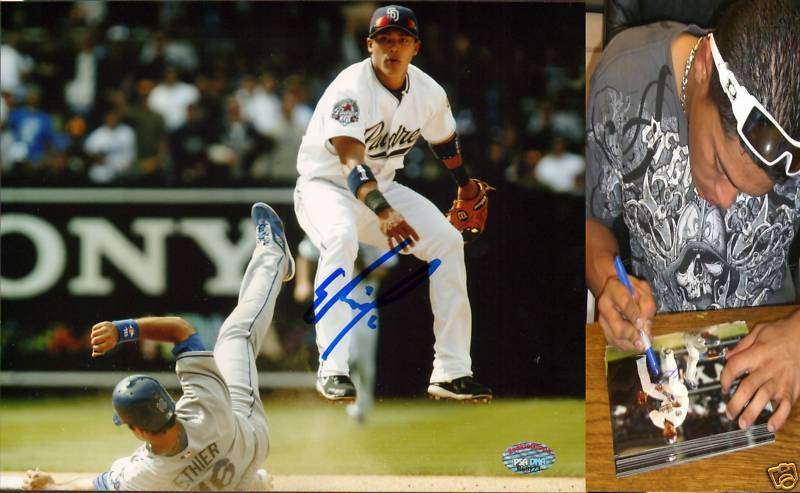 Everth Cabrera Signed Padres Baseball 8x10 Photo Poster painting PSA/DNA COA Picture Autograph 1