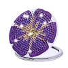 Mandala/Tournesol/Fleur-Miroir de Maquillage de Peinture au Diamant