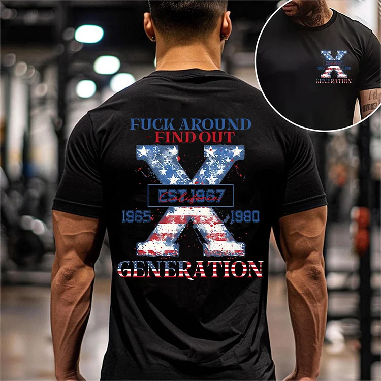 Custom Year Generation X T-shirt/Sweatshirt