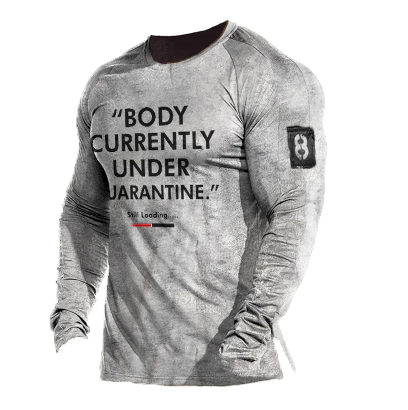 Men shirt Body Currently Under Quarantine / [viawink] /