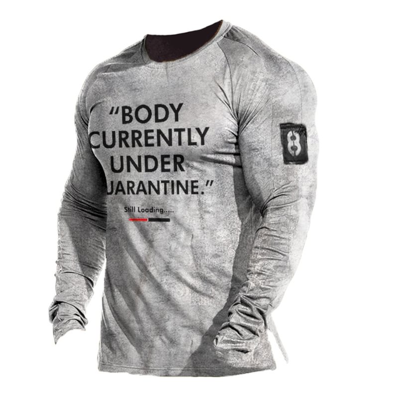 Men shirt Body Currently Under Quarantine / [viawink] /