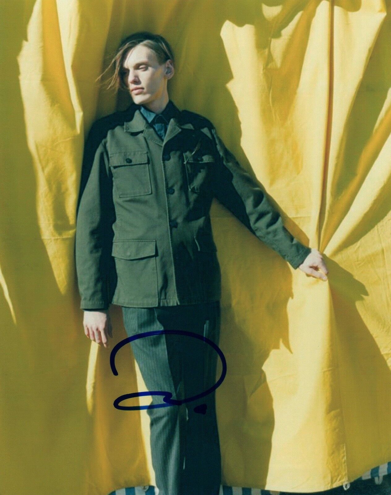 Jamie Campbell Bower Signed Autographed 8x10 Photo Poster painting Handsome Actor COA