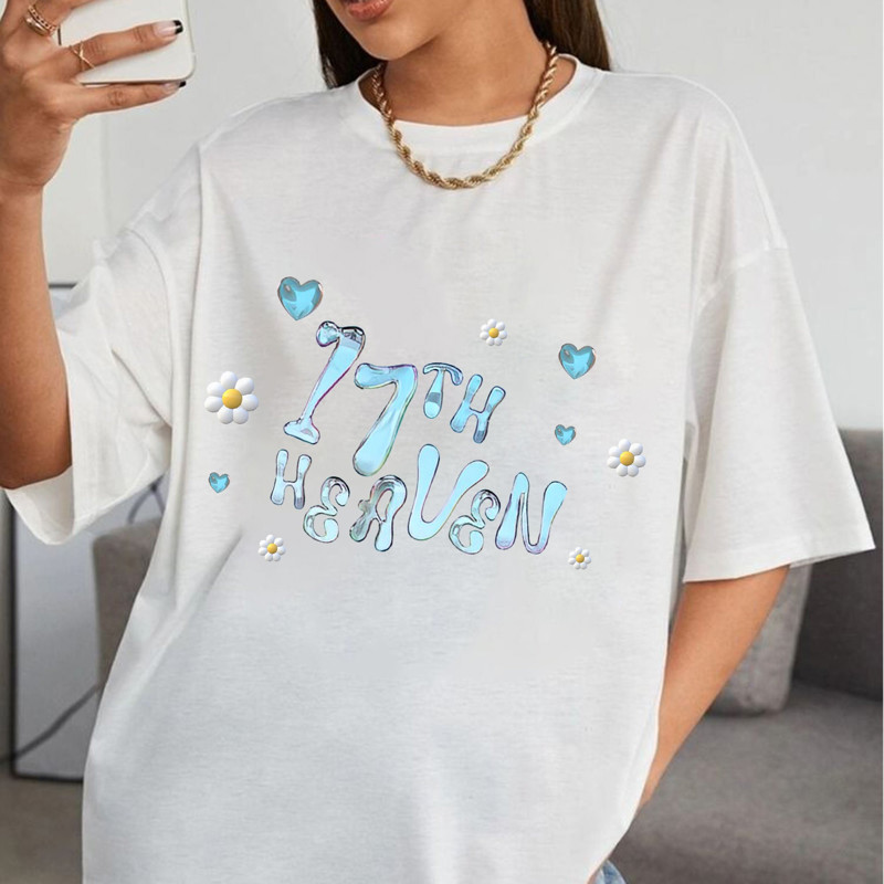 SEVENTEEN Seventeenth Heaven Logo Loose T-shirt officialsvtshop