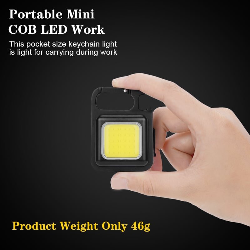 (Early Holiday Promotions- SAVE 48% OFF) Cob Keychain Work Light