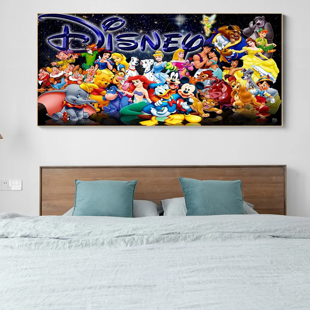 Diamond Painting - Full Round Drill - Disney Characters(75*45cm)