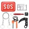 Outdoor SOS survival box survival kit survival tool