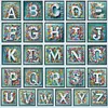 Butterfly Flower Letter 5D Partial Drill DIY Diamond Painting Kit 30*30cm