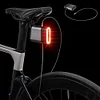 SMART BLUETOOTH BIKE LOCK LIGHT BRAKE SENSING SADDLE TAILLIGHT USB-C IPX6 WATERPROOF