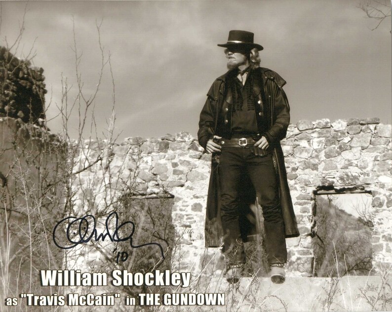 William Shockley Signed Autographed The Gundown