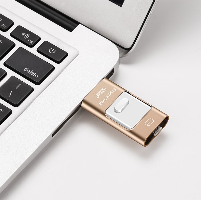 Three In One OTG USB Flash Disk For Computer And Mobile Phone