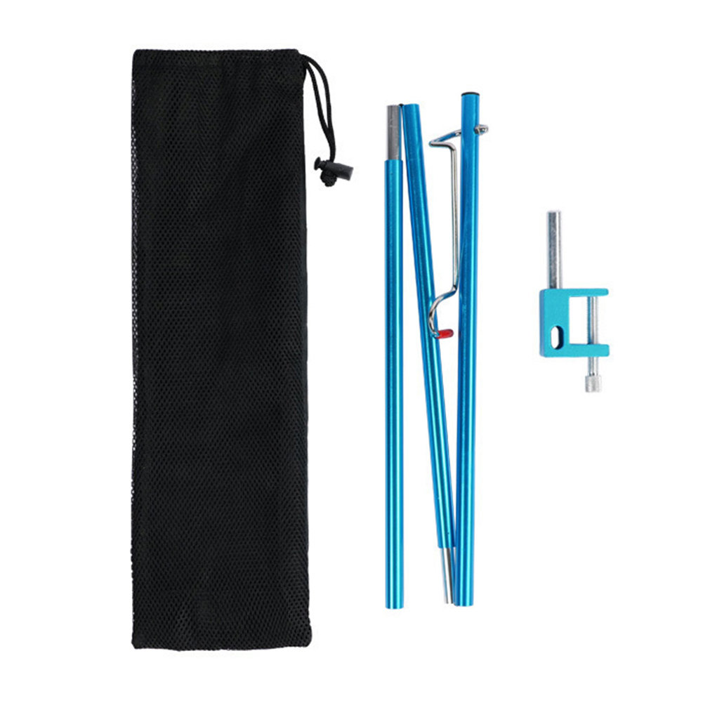 

Portable Camping Pole Lamp Stand Folding Picnic Hanger Light Bracket Holder, 501 Original