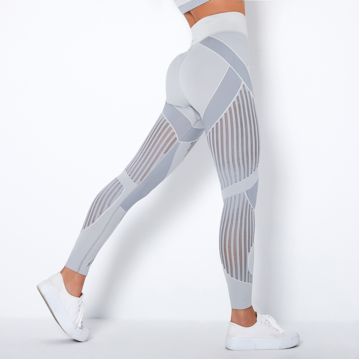 white yoga pants with pockets sale 
