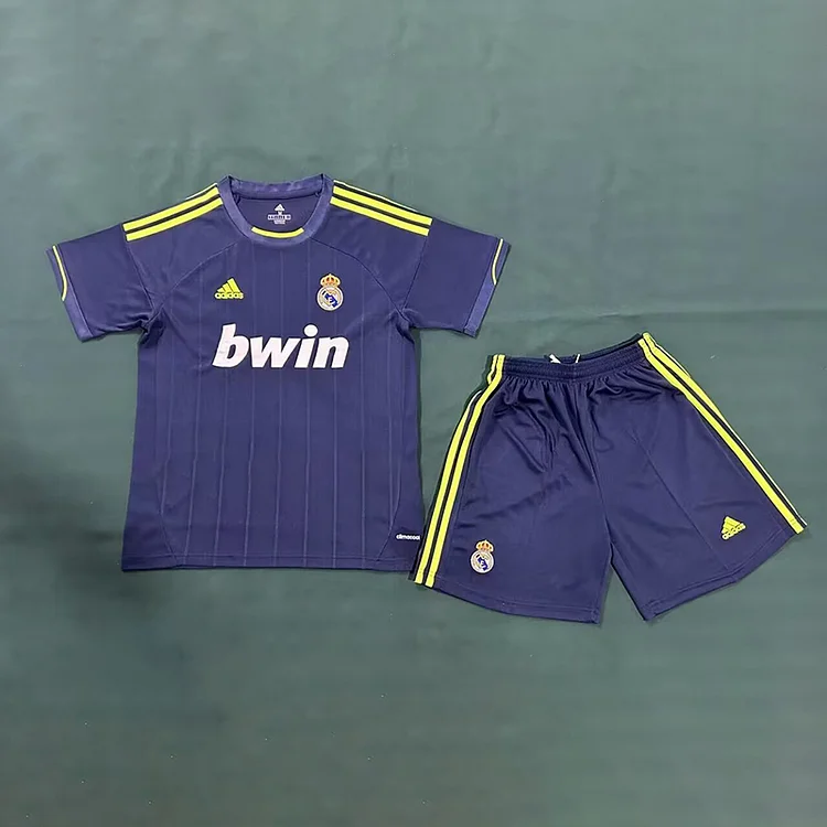 2012/13 Real Madrid Away Retro Adult Set