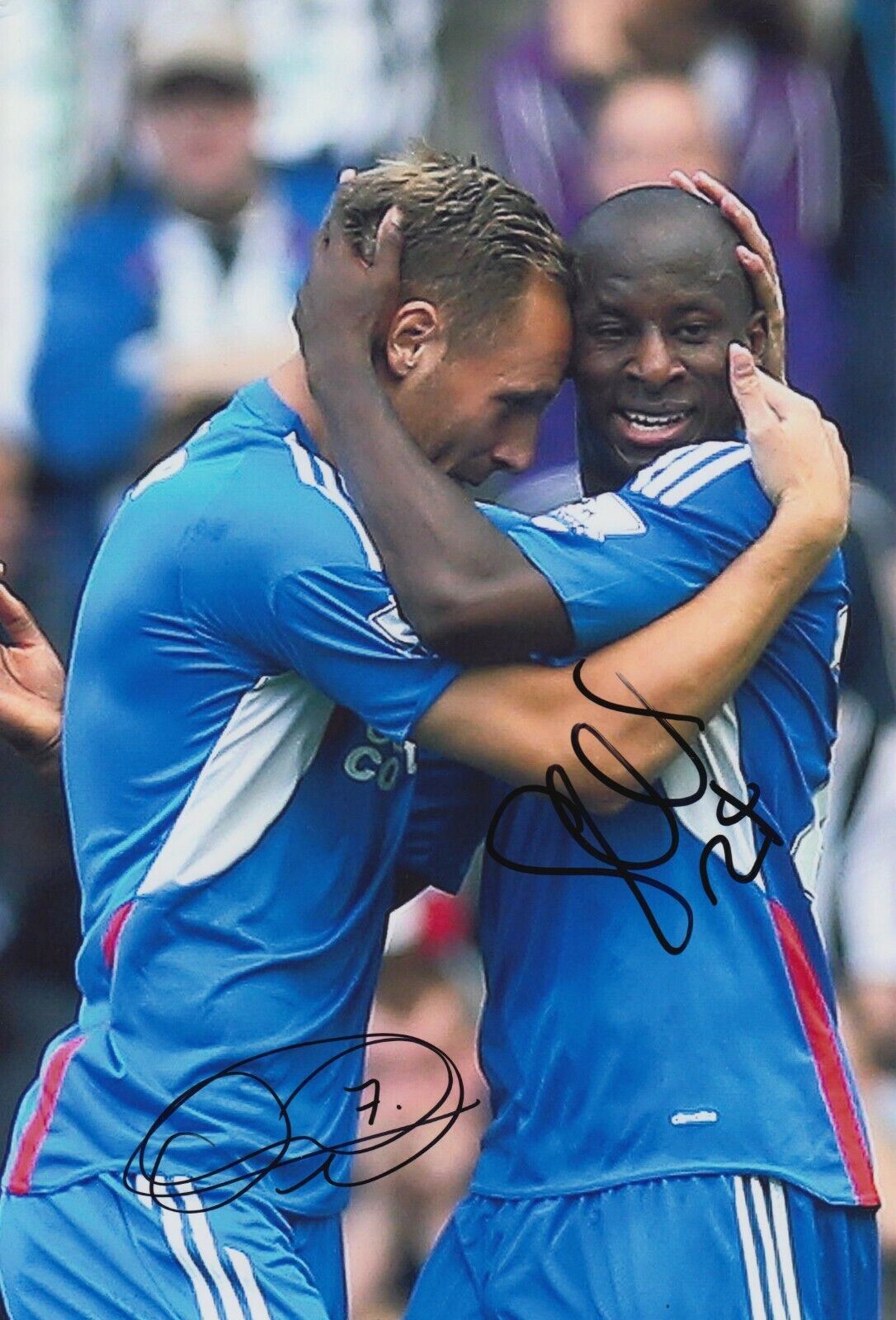 Sone Aluko, David Meyler Hand Signed 12x8 Photo Poster painting - Hull - Football Autograph 3.