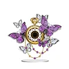 Diamond Painting Acrylic Butterfly Clock Ornament