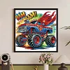 Captain America SUV - speziell geformtes Diamond Painting - 30*30cm
