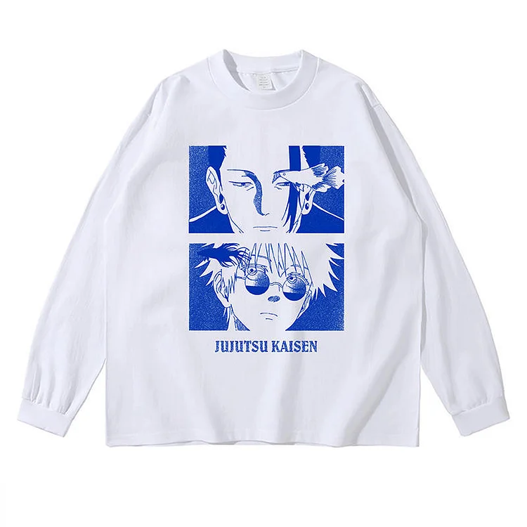 Pure Cotton Jujutsu Kaisen Long Sleeve T-shirt weebmemes