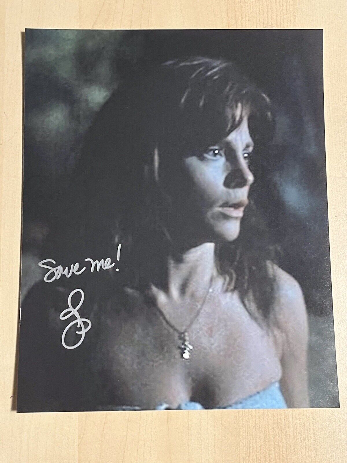 JULIE MICHAELS SIGNED 8x10 Photo Poster painting SEXY ACTRESS AUTOGRAPHED FRIDAY THE 13th COA