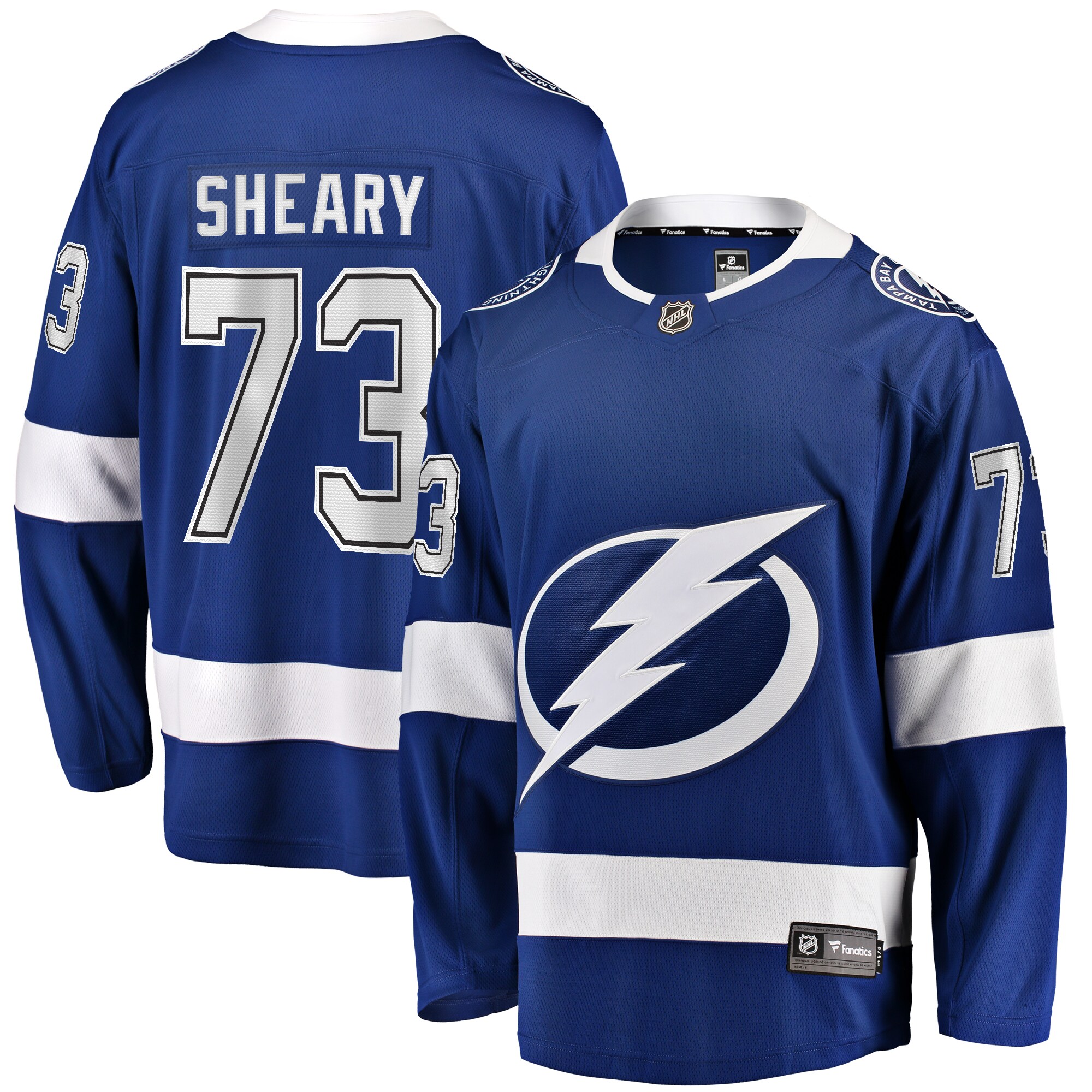 Conor Sheary Tampa Bay Lightning Fanatics Home Breakaway Jersey &ndash; Blue mysite
